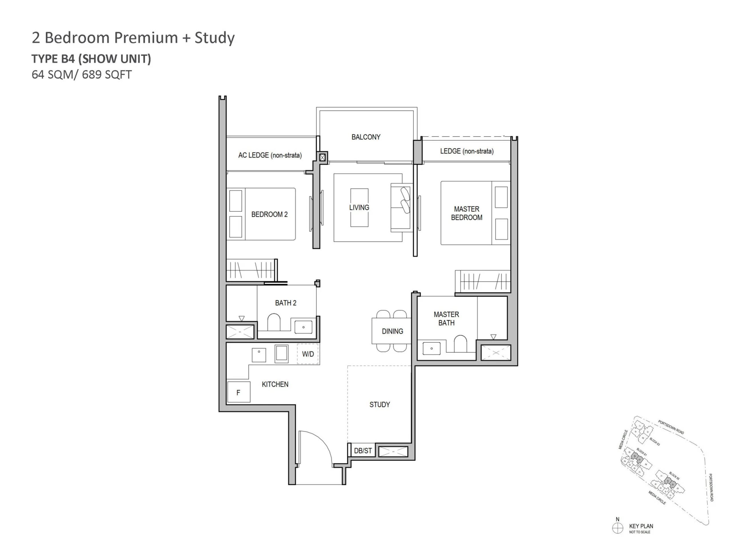 Bloomsbury Residences floorplan